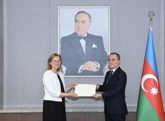 Ceyhun Bayramov Estoniyanın Azərbaycandakı yeni səfiri ilə görüşüb
