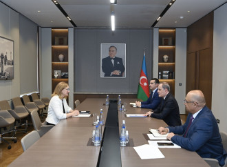 Ceyhun Bayramov Estoniyanın Azərbaycandakı yeni səfiri ilə görüşüb