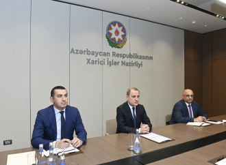 Ceyhun Bayramov Estoniyanın Azərbaycandakı yeni səfiri ilə görüşüb