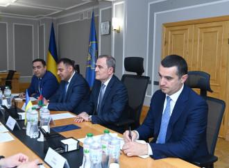 Ceyhun Bayramov Ukrayna Təhlükəsizlik Şurasının katibi ilə görüşüb
