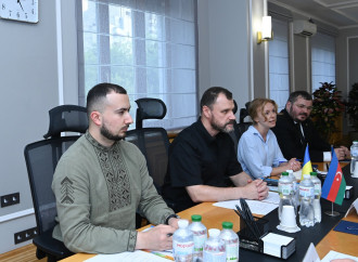 Ceyhun Bayramov Ukrayna Təhlükəsizlik Şurasının katibi ilə görüşüb