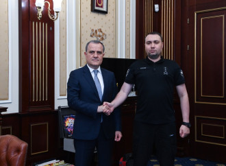 Ceyhun Bayramov Ukrayna Prezident Ofisinin rəhbəri ilə görüşüb