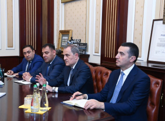 Ceyhun Bayramov Ukrayna Prezident Ofisinin rəhbəri ilə görüşüb