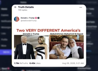 Trampın paylaşımı ABŞ-da mübahisə yaradıb: “İki tamamilə fərqli Amerika”
