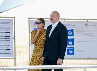 Prezidenti İlham Əliyev və Birinci xanım Mehriban Əliyeva Naxçıvan Sənaye Parkının təməlqoyma mərasimində iştirak ediblər