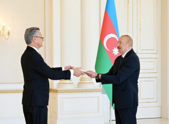 Prezident İlham Əliyev Almaniyanın Azərbaycanda yeni təyin olunmuş səfirinin etimadnaməsini qəbul edib