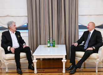 Prezident İlham Əliyev Ukraynanın sabiq Prezidenti Viktor Yuşenko ilə görüşüb