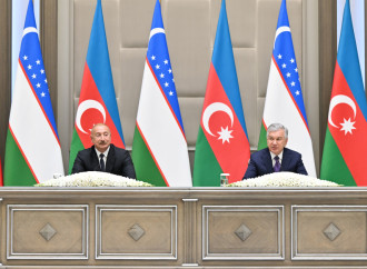Azərbaycan və Özbəkistan prezidentləri mətbuata bəyanatlarla çıxış ediblər