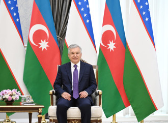 Daşkənddə Azərbaycan Prezidenti İlham Əliyevin Özbəkistan Prezidenti ilə təkbətək görüşü olub