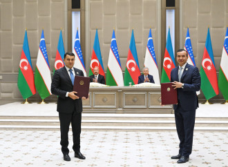 Daşkənddə Azərbaycan-Özbəkistan sənədlərinin imzalanması və mübadiləsi mərasimi olub
