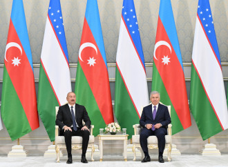 Daşkənddə Azərbaycan və Özbəkistan prezidentlərinin təltifolunma mərasimi keçirilib