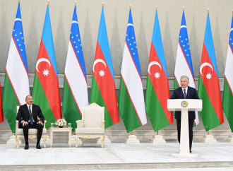 Daşkənddə Azərbaycan və Özbəkistan prezidentlərinin təltifolunma mərasimi keçirilib