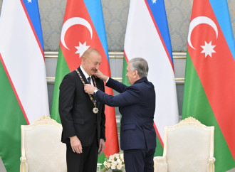 Daşkənddə Azərbaycan və Özbəkistan prezidentlərinin təltifolunma mərasimi keçirilib