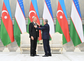 Daşkənddə Azərbaycan və Özbəkistan prezidentlərinin təltifolunma mərasimi keçirilib