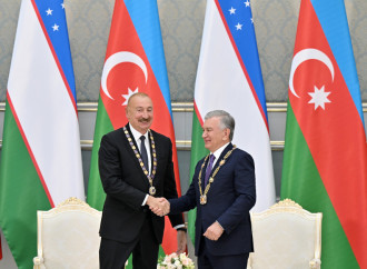 Daşkənddə Azərbaycan və Özbəkistan prezidentlərinin təltifolunma mərasimi keçirilib