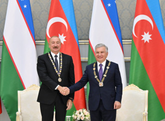 Daşkənddə Azərbaycan və Özbəkistan prezidentlərinin təltifolunma mərasimi keçirilib
