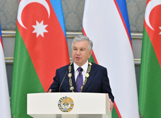 Daşkənddə Azərbaycan və Özbəkistan prezidentlərinin təltifolunma mərasimi keçirilib