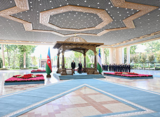 Daşkənddə Prezident İlham Əliyevin rəsmi qarşılanma mərasimi olub