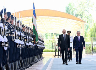 Daşkənddə Prezident İlham Əliyevin rəsmi qarşılanma mərasimi olub