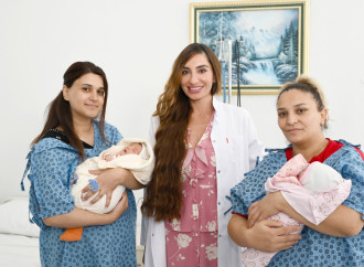 Birinci vitse-prezident Mehriban Əliyeva, qızları Leyla Əliyeva və Arzu Əliyeva Elmi-Tədqiqat Pediatriya İnstitutunu ziyarət ediblər