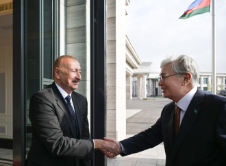 Prezident İlham Əliyevin Bişkekdə Qazaxıstan Prezidenti ilə görüşü keçirilib