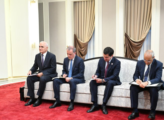 Bişkekdə Prezident İlham Əliyevin Məsud Pezeşkianla görüşü olub