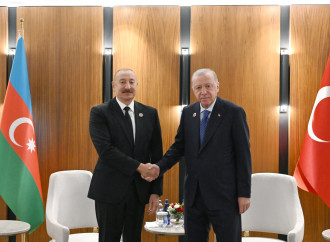 Bişkekdə Prezident İlham Əliyevin Rəcəb Tayyib Ərdoğanla görüşü olub