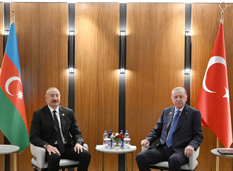 Bişkekdə Prezident İlham Əliyevin Rəcəb Tayyib Ərdoğanla görüşü olub