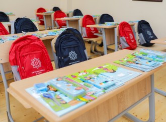 Heydər Əliyev Fondunun dəstəyi ilə Ağstafa rayonunda yeni məktəb inşa edilib
