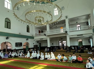 İlahiyyat məscidində 60 tələbənin iştirakı ilə tədbir keçirilib