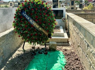 Heydər Əliyev Fondunun vitse-prezidenti Leyla Əliyeva Xocalı soyqırımının şahidi olmuş Dürdanə Ağayevanın dəfn mərasiminə əklil göndərib