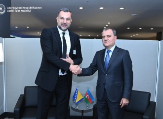 Ceyhun Bayramov Bosniya və Herseqovinanın xarici işlər naziri Dino Konakoviç ilə görüşüb