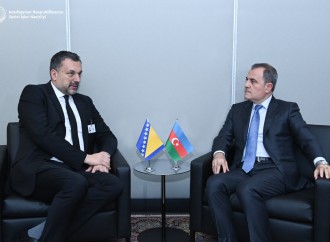 Ceyhun Bayramov Bosniya və Herseqovinanın xarici işlər naziri Dino Konakoviç ilə görüşüb