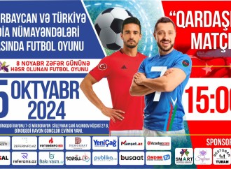 Azərbaycan və Türkiyə Media nümayəndələri arasında futbol yarışı keçiriləcək