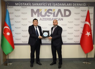 MÜSİAD Azərbaycan rəhbəri millət vəkili ilə görüşüb 