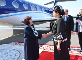 Sahibə Qafarova Tacikistana işgüzar səfərə gedib