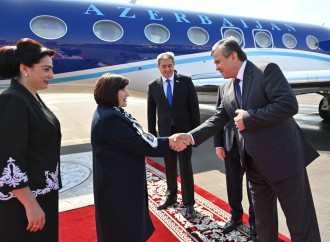 Sahibə Qafarova Tacikistana işgüzar səfərə gedib