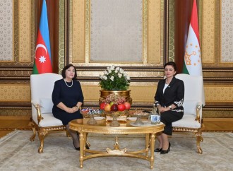 Sahibə Qafarova Tacikistana işgüzar səfərə gedib