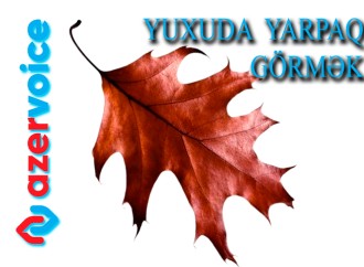 Yuxuda yarpaq görmək necə yozulur?
