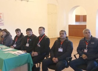 Prezidenti seçkiləri Ağdərə şəhərində yüksək səviyyədə təşkil edilib