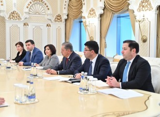 Sahibə Qafarova Oman Sultanlığının Şura Məclisinin sədri ilə görüşüb