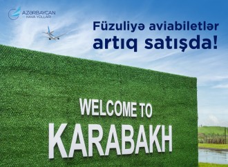 AZAL Füzuliyə təyyarə biletlərinin satışına başladı