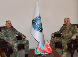 Kərim Vəliyev türkiyəli həmkarı Metin Gürak ilə görüşüb