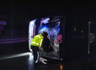 Türkiyədə sərnişin avtobusu aşıb: Ölən və yaralananlar var
