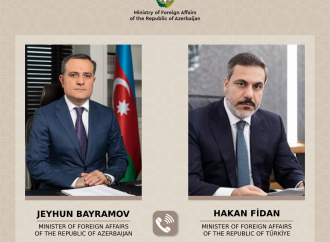 Ceyhun Bayramov və Hakan Fidan regional məsələləri müzakirə edib