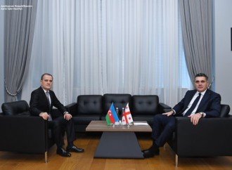 Ceyhun Bayramov gürcüstanlı həmkarı ilə görüşüb