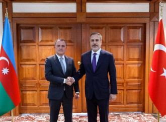 Ceyhun Bayramov Hakan Fidanla görüşdü