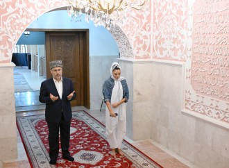 Azərbaycanın Birinci xanımı Mehriban Əliyeva Bibiheybət ziyarətgah kompleksini ziyarət edib
