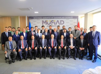 Türkiyənin Ticarət naziri Ömər Bolat MÜSİAD Azərbaycan ofisini ziyarət edib