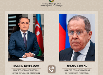 Ceyhun Bayramovla Sergey Lavrov regional vəziyyəti müzakirə ediblər